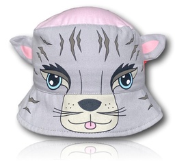 [306] Kinder Hut Katze Sommerhut Anglerhut Busch Hut Kinder Kleinkinder Mütze Neu