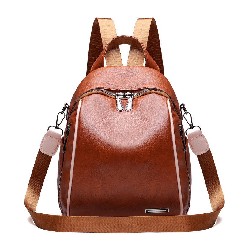 Damentasche Reisetasche Rucksack Sporttasche Schultertasche Cognac Braun