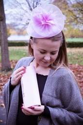 [161] Fascinator Haarschmuck Hüte Damen Kopfschmuck Haarreif Anlasshüte Hochzeit Neu