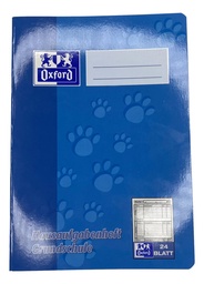 Hausaufgabenheft Grundschule Oxford Linea 24 Blatt A5 Wochenübersicht